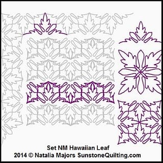 Set NM Hawaiian Leaf