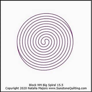 Block NM Big Spiral 15.5