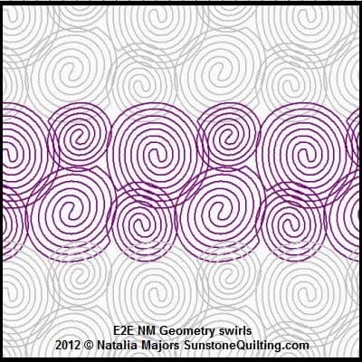 E2E NM Geometry swirls