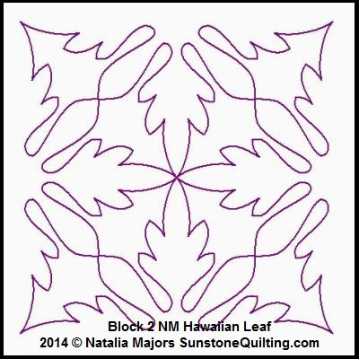 Block 2 NM Hawaiian Leaf