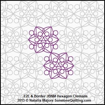 E2E JBNM Hexagon Clematis